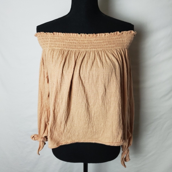 We The Free Tops - We The Free Lexington Striped Off Shoulder Top XS